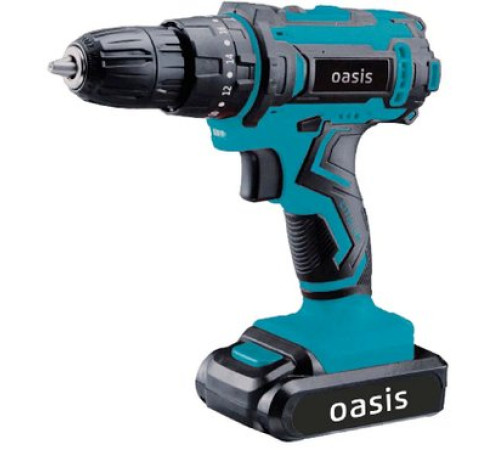 Ударная дрель-шуруповерт Oasis ASU-14S с 2-мя АКБ, кейс