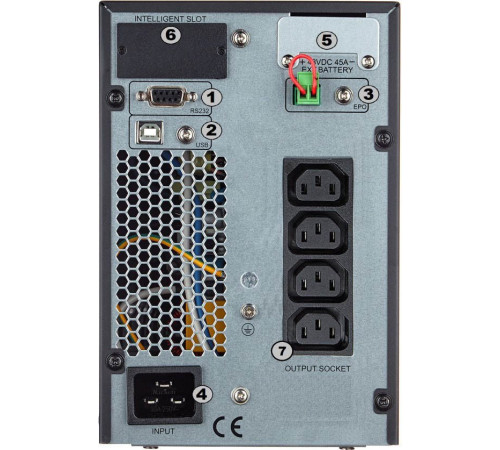 Источник бесперебойного питания Kiper Power Online ONE 2K Gen2 IEC 2000VA/2000W