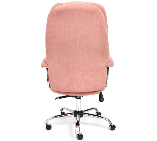 Кресло TetChair Softy LUX флок, розовый