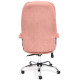 Кресло TetChair Softy LUX флок, розовый