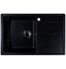Кухонная мойка Marblan Magnum L черный, с сифоном