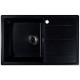 Кухонная мойка Marblan Magnum L черный, с сифоном