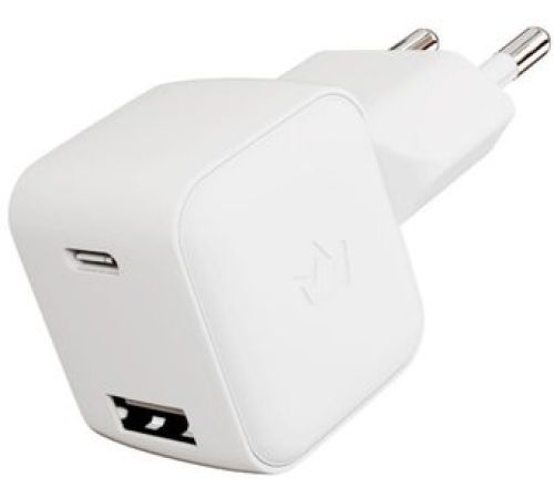 Сетевое зарядное VLP G-Charge USB-С/USB-A белый