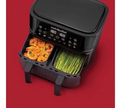 Аэрогриль аэрофритюрница NutriBullet Twin Drawer NBA081B