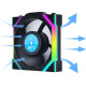 Вентилятор для корпуса Lian Li Uni Fan SL 120 Wireless LCD G99.12SLLCD1W1B.R0