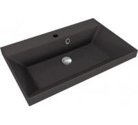 Умывальник Symbolite Asti 70x45 кварц, антрацит