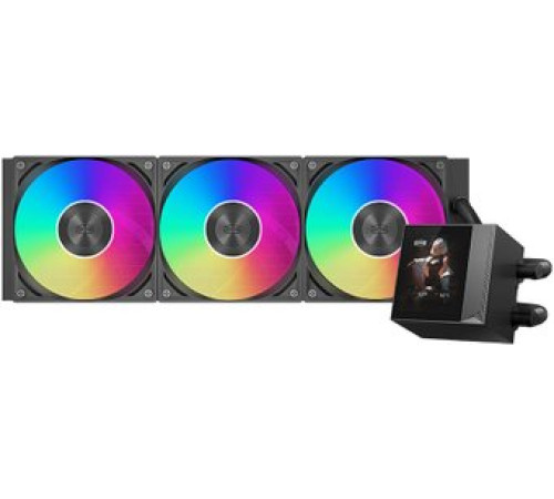 Система жидкостного охлаждения для процессора PCCooler DC360 Pro ARGB Display черный