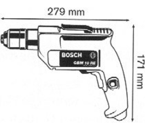 Безударная дрель  Bosch GBM 10 RE [0601473600]