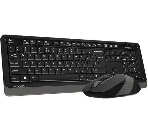 Клавиатура + мышь A4Tech Fstyler FG1010 черный/серый