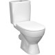 Унитаз напольный Керамин Толедо Инкоер с жестким сиденьем