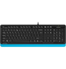 Клавиатура A4Tech Fstyler FK10 черный/синий