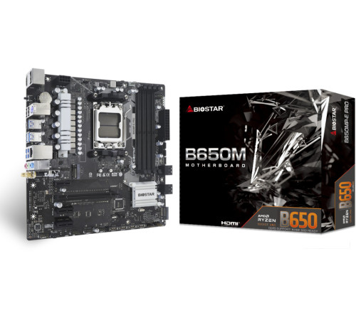 Материнская плата BIOSTAR B650MP-E Pro Ver. 6.0