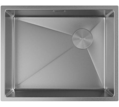 Кухонная мойка ZorG Zerox 54 U / IF Side SF Steel