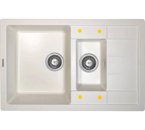 Кухонная мойка Ecoshtein Rechteck 781.5 жасмин