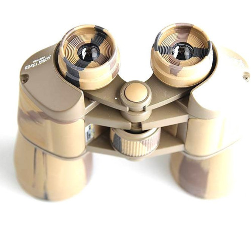 Бинокль Veber Classic БПШЦ 15x50 VRWA камуфляж