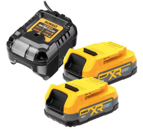 Аккумулятор с зарядным устройством DeWalt DCB1102E2 18В/2x1.7 Ач + 12-18В