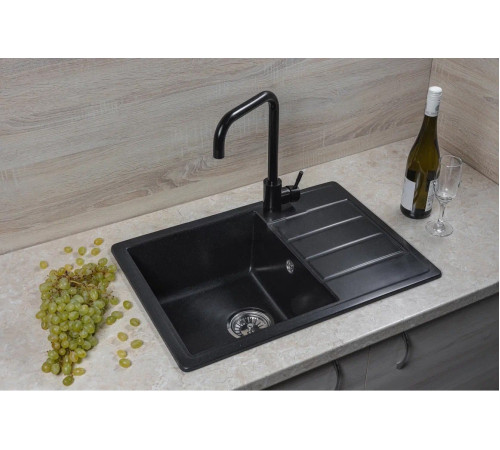 Кухонная мойка Marblan Recta L оникс