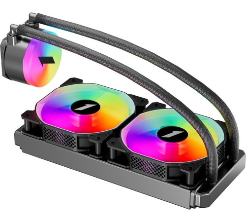 Система жидкостного охлаждения для процессора 1stPlayer TS2 240 черный