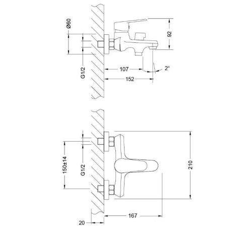 Смеситель Lemark Point LM0314C