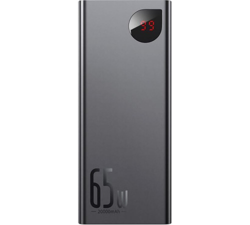 Портативное зарядное устройство Baseus Adaman Metal Digital Display PPIMDA-D01 20000mAh черный