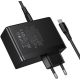 Сетевое зарядное Hoco N85 USB Type-C черный