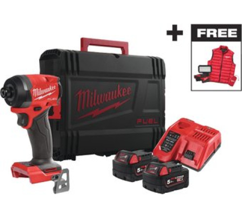 Винтоверт Milwaukee M18 FID3MC-502X 4933499450 с 2-мя АКБ, кейс