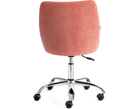 Кресло TetChair Swan флок, розовый