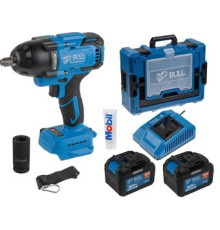 Гайковерт Bull SC 1807 1329724 с 2-мя АКБ, кейс