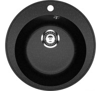 Кухонная мойка Practik PR-M 475-004 черный оникс