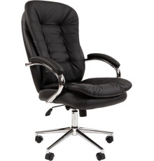 Офисное кресло CHAIRMAN 795 N кожа, черный