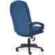 Офисное кресло TetChair Comfort LT флок синий
