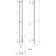 Полотенцесушитель Двин X-2 Neo 120x8 BL