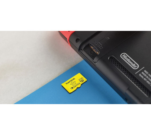Карта памяти SanDisk Nintendo Switch Licensed Card Super Mario Edition microSDXC 256GB SDSQXAO-256G-GN3ZN