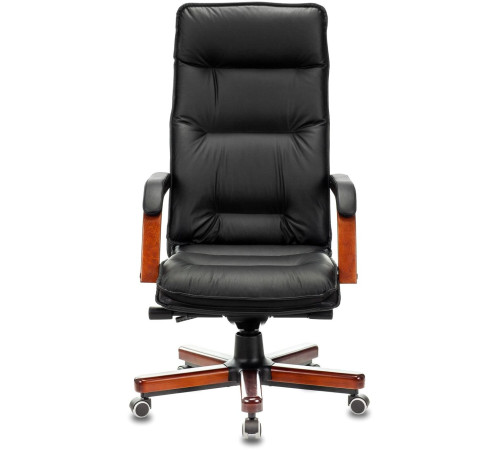 Кресло Бюрократ T-9927WALNUT черный