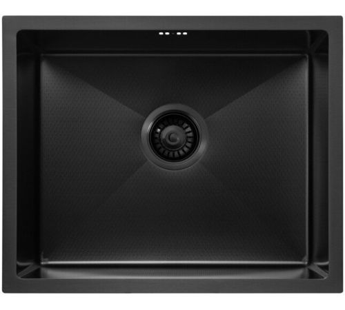 Кухонная мойка Diamond 550*450, коландер BLACK DECOR
