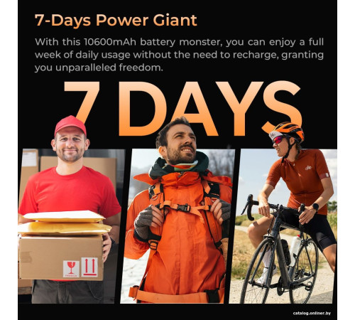 Телефон Oukitel WP38 6GB/256GB черный