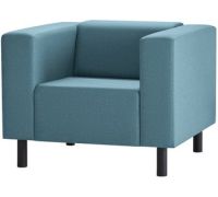 Интерьерное кресло Mio Tesoro Белфаст 307 Savanna Plus Blue 1175, голубой