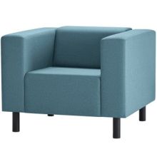 Интерьерное кресло Mio Tesoro Белфаст 307 Savanna Plus Blue 1175, голубой