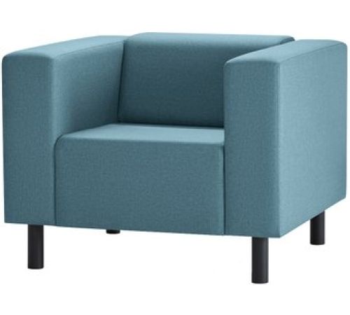 Интерьерное кресло Mio Tesoro Белфаст 307 Savanna Plus Blue 1175, голубой