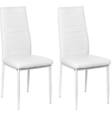 Стул Mio Tesoro Джия DC-060KD 2 шт, белый/белый
