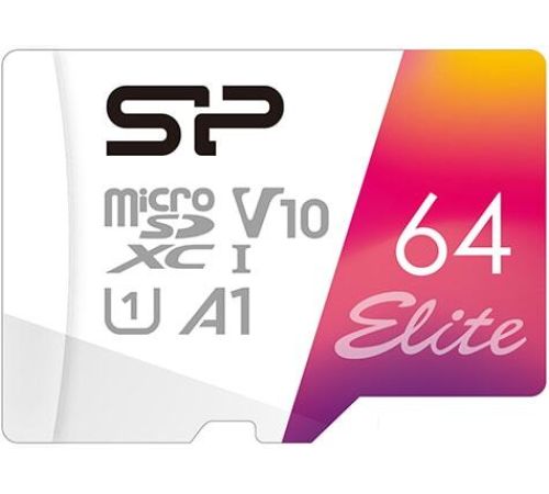 Карта памяти Silicon-Power Elite microSDXC SP064GBSTXBV1V20SP 64GB