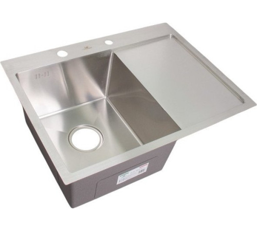 Кухонная мойка Wisent WS-36550-L/GER013 с сифоном, дозатором и коландером