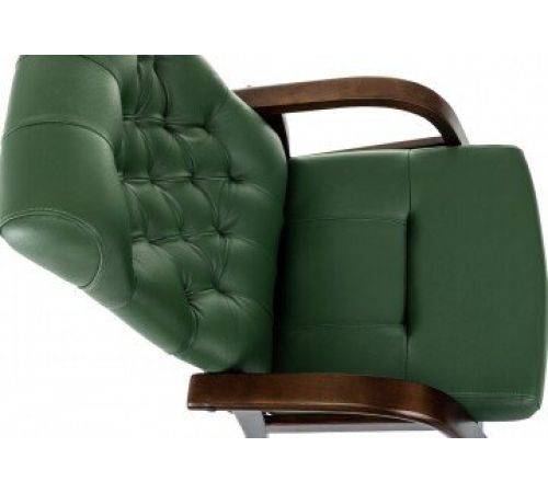 Офисное кресло Бюрократ T-9928WALNUT-CF/GN зеленый
