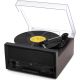 Многофункциональный аудиоцентр Ritmix LP-400B черный/коричневый