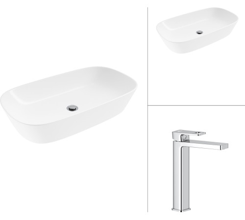 Умывальник Lauter 21393-70 + Cascade 21СК0655C