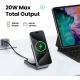 Беспроводное зарядное Ugreen W706 45023 серый