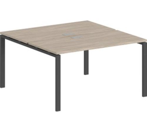 Стол Norden 120x143.8x75 SG.244.OL.63.AN антрацит/дуб светлый