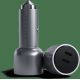 Автомобильное зарядное Satechi 40W Dual USB-C PD Car Charger ST-U2C40CCM