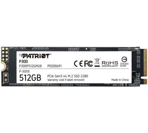 SSD Patriot P300 512GB P300P512GM28