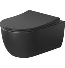 Унитаз Bocchi V-Tondo Rimless 1416-004-0129 черный матовый без сиденья